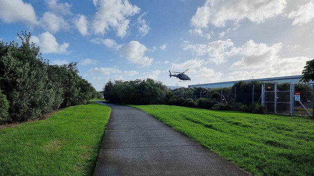 Police Helicopter Base | First Winter Ride