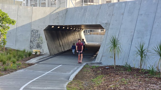 Chalmers Reserve Rail Underpass | Avondale - New Lynn Path
