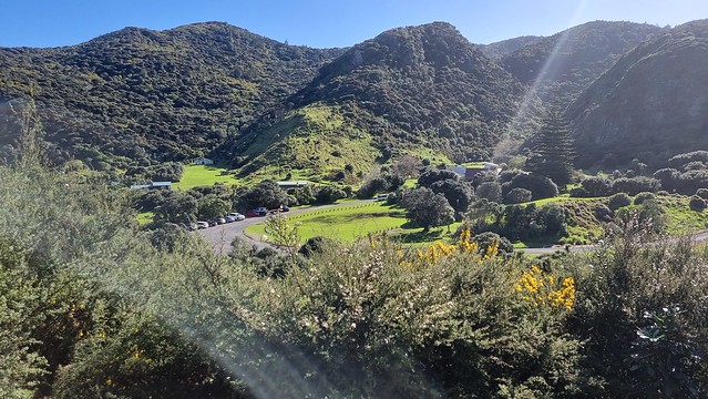 The climb begins | Ōmanawanui Track Whatipu