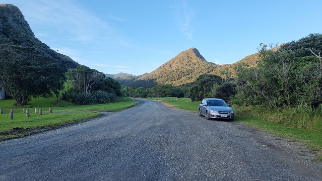 Whatipu view to Mount Donald McLean