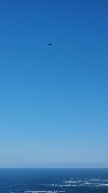 Air NZ over Whatipu | Ōmanawanui Track Whatipu