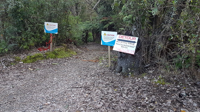Lake Waipapa trail closure