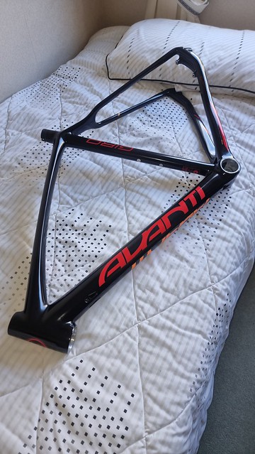 Giro frame after Velos repair