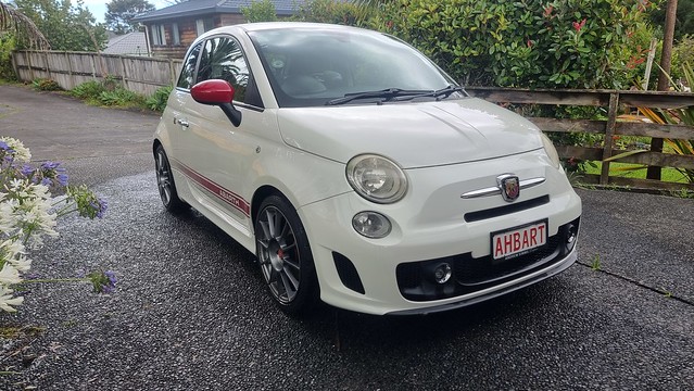 AHBART after a wash | 2012 Abarth 500 Esseesse