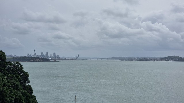 Archilles Point towards Auckland CBD