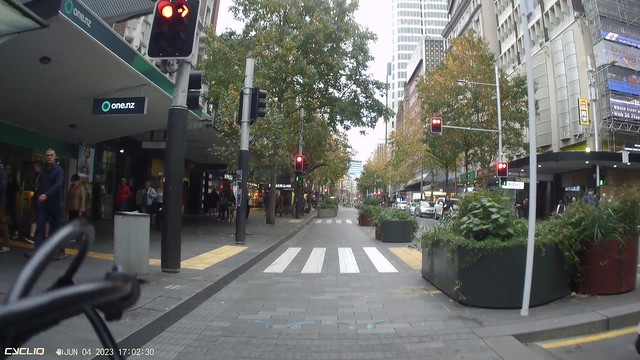 Queen Street, Auckland, Shared Path