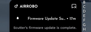 Airobo P20 'Scutter' Firmware Update