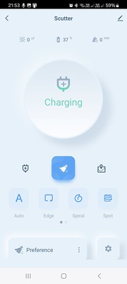 Airobo P20 'Scutter' Command Screen