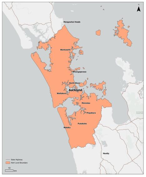 COVID-19-Auckland-Alert-Level-3-area