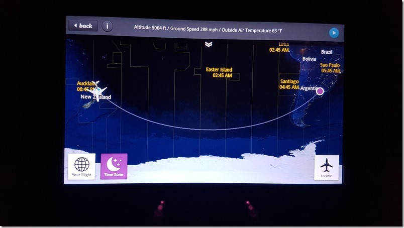 NZ - ARG Flight Map Overall