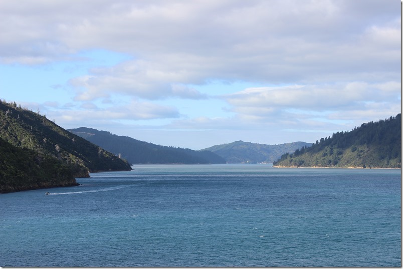 Towards Cook Strait