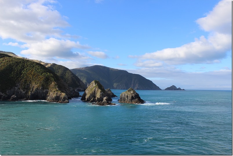 Towards Cook Strait