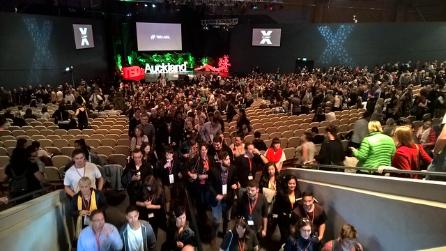 TEDx Auckland 2015 session 1 ends