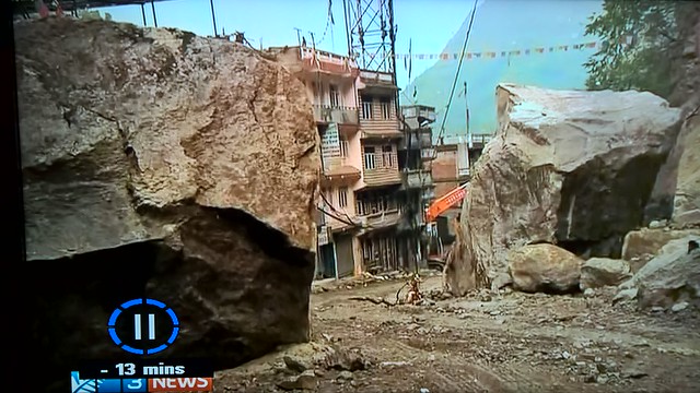 Kodari post 2015 earthquake BBC