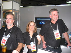 Shaan, Shari & Nate of MyFeedback at Autodesk University  2007