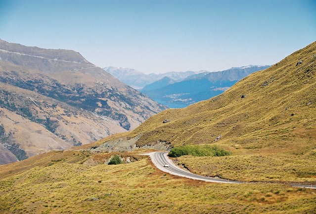 From the top of Crown Range