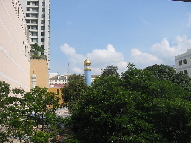 The view from the Saigon Hotel