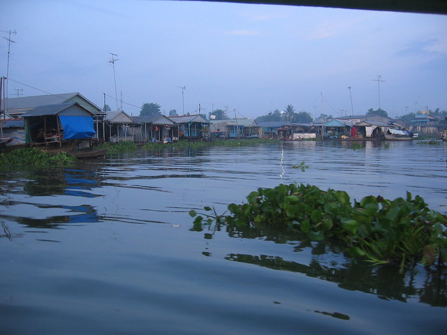 The floating village