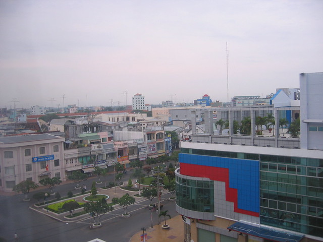 View over Long Xuyen