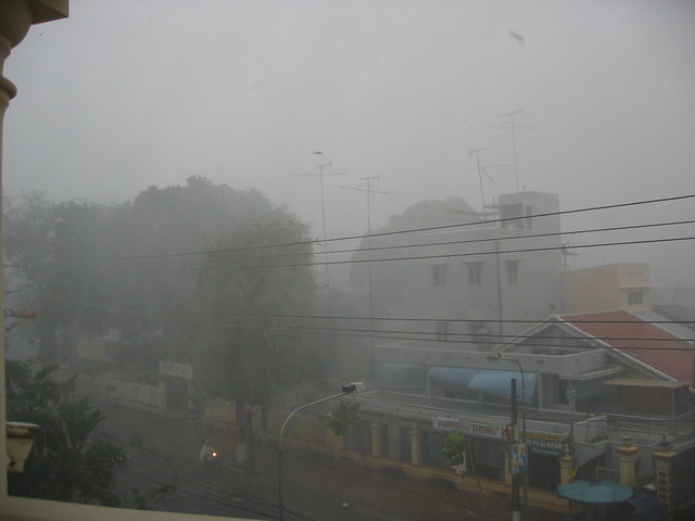 Victoria Chau Doc, mini-typhoon!