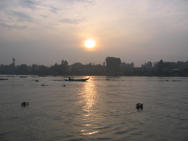 Sunrise on the Mekong