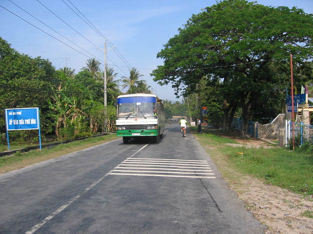 Rumble strips on the road mean slow down