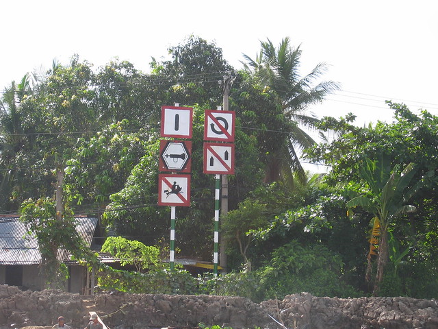 Note the "No Jetski" sign