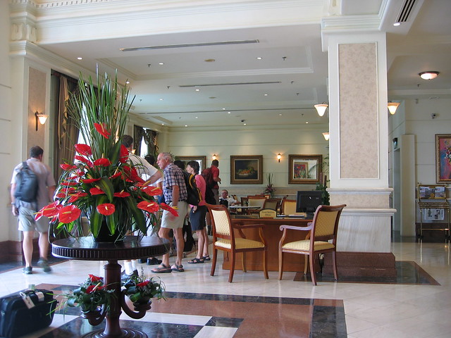 M Hotel lobby