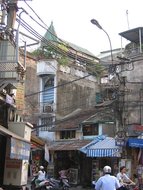 One room wide, but 4 storeys tall