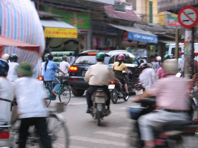How do you get around this town in an Audi Q7?