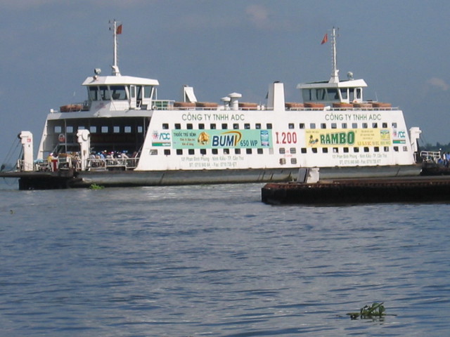 The old way, car ferries