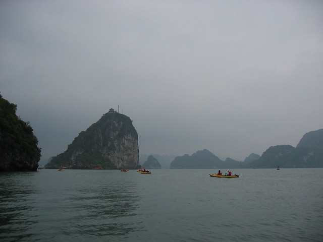 Later we climbed to the top of this one