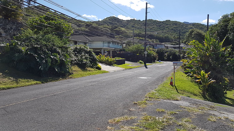 Typical coastal settlement away from the tourist areas