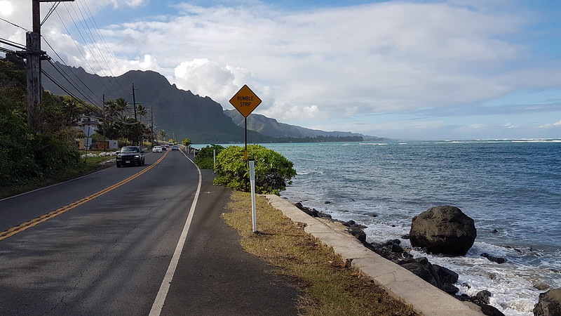 More typical of the North East Shore Highway