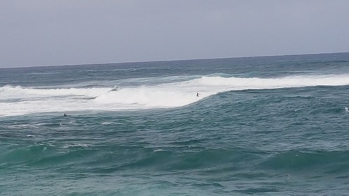The 'big surf' of Sunset Beach