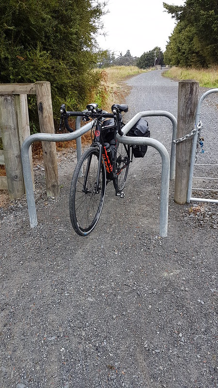 Tailfin under the barrier!