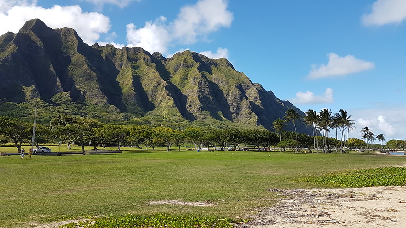 Iconic hills at Kualoa