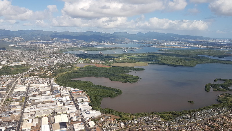 Bike path around Pearl Habour