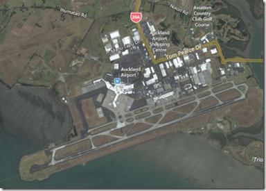 Auckland International Airport Aerial
