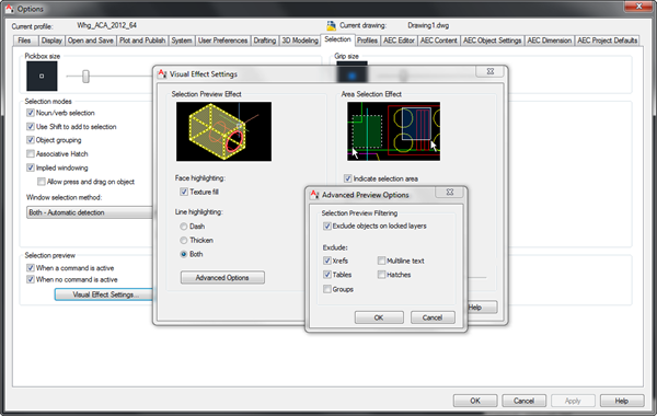 Revit_AutoCAD_Wish_Selection