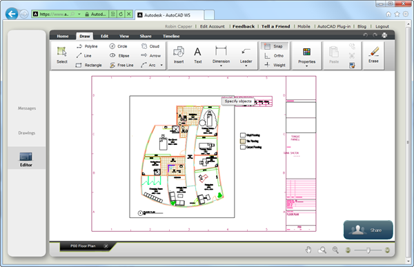 AUTOCAD_WS_Editor