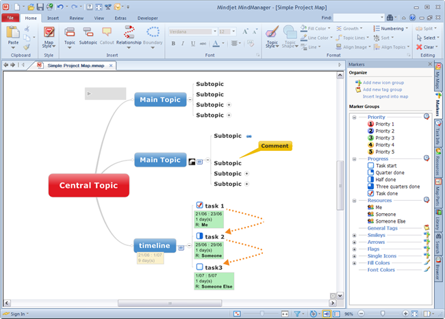 MindManager9_UI_Home