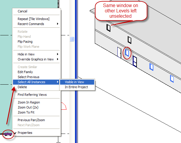 Revit_Arch_2011_Select_in_View