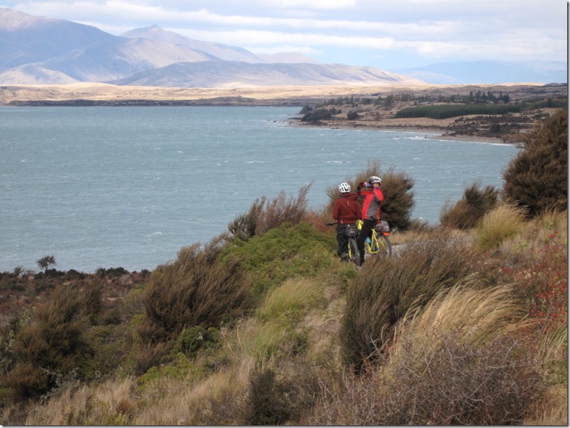 Buzz & Kevin survey the view