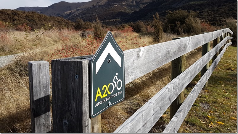A2O Trail sign