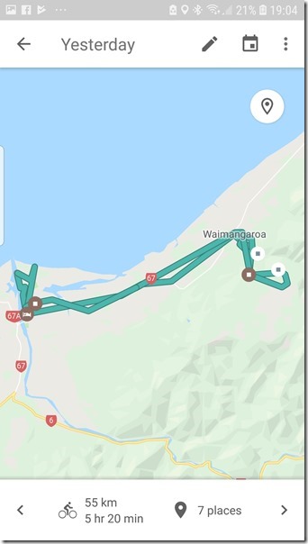 Kaikoura cycle map