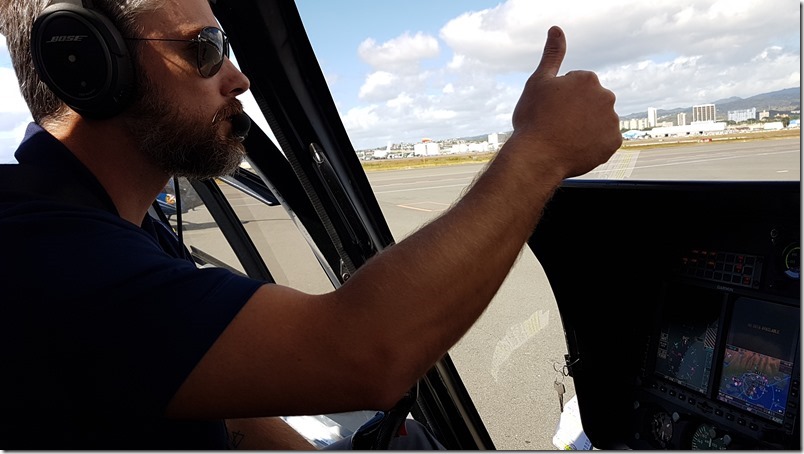 Cleared for takeoff | Blue Hawaiian Helicopter flight Cleared for takeoff | Blue Hawaiian Helicopter flight