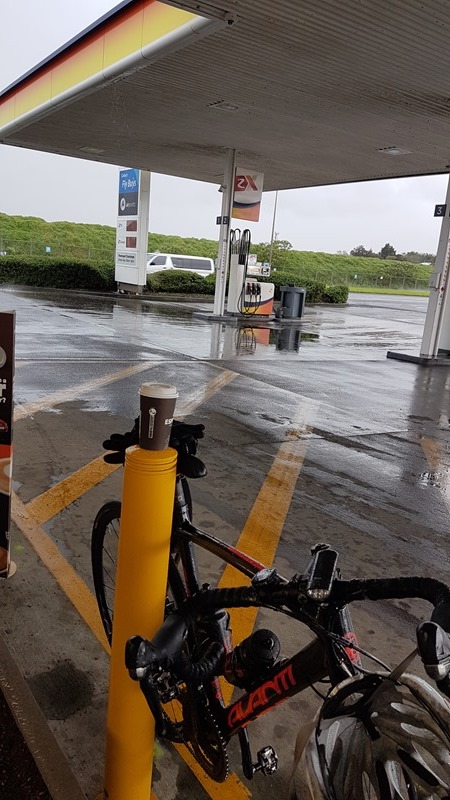 Coffee in the hail at Z