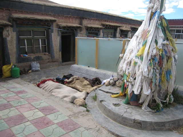 Locals at the Hot Springs