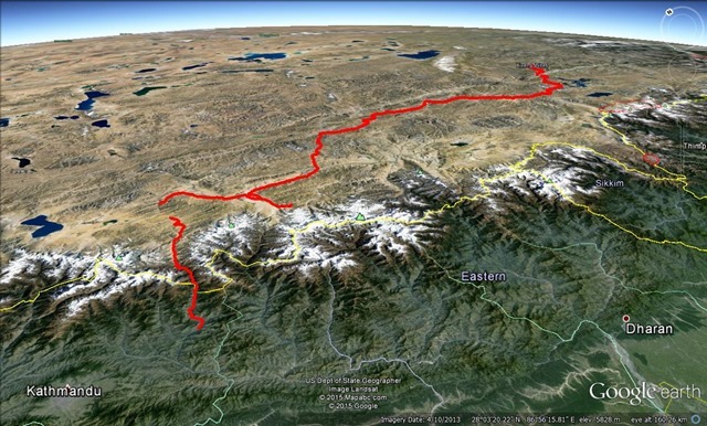 Google Earth Bobs Track